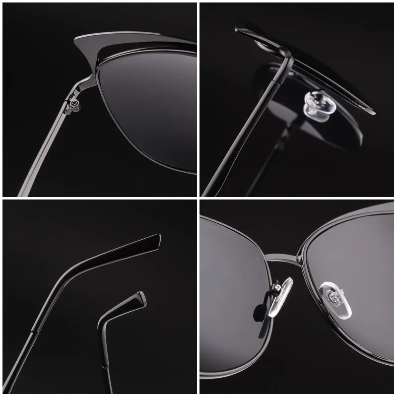 SORVINO Metal Frame Sunglasses Women Fashion Vintage Cat Eye Sun Glasses For Female Ladies 2026 Luxury Brand Eyeglasses UV400