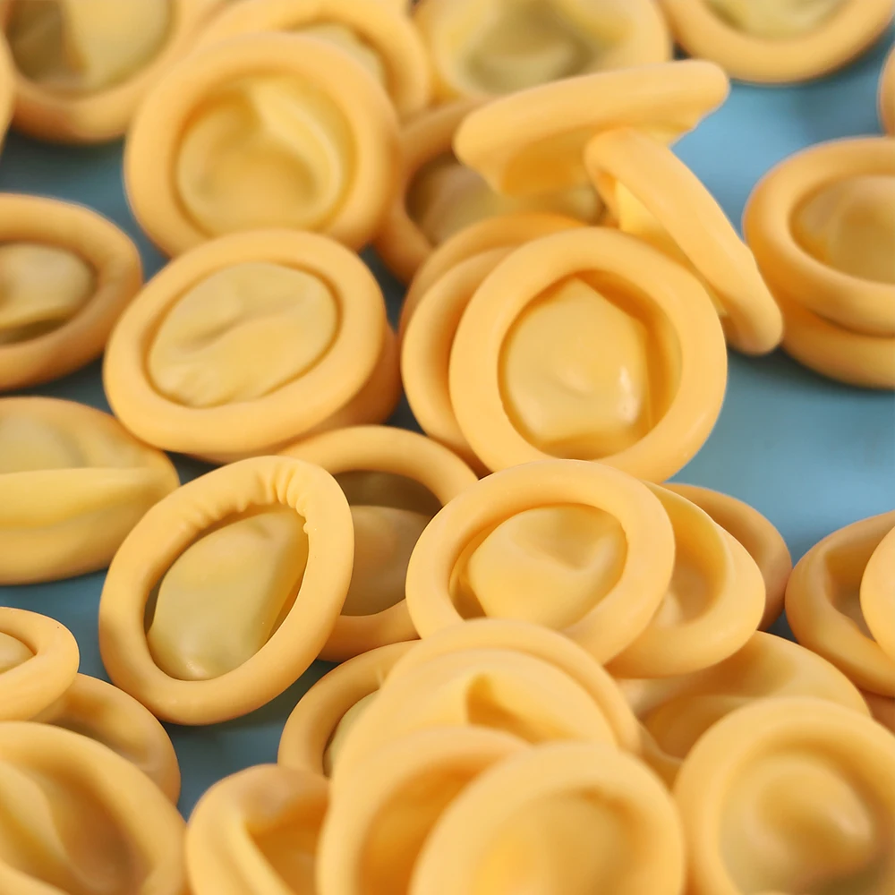 100Pcs Disposable Finger Cots Finger Protectors for Fingertips DIY Epoxy Resin Molds Making Tools Rubber Finger Gloves
