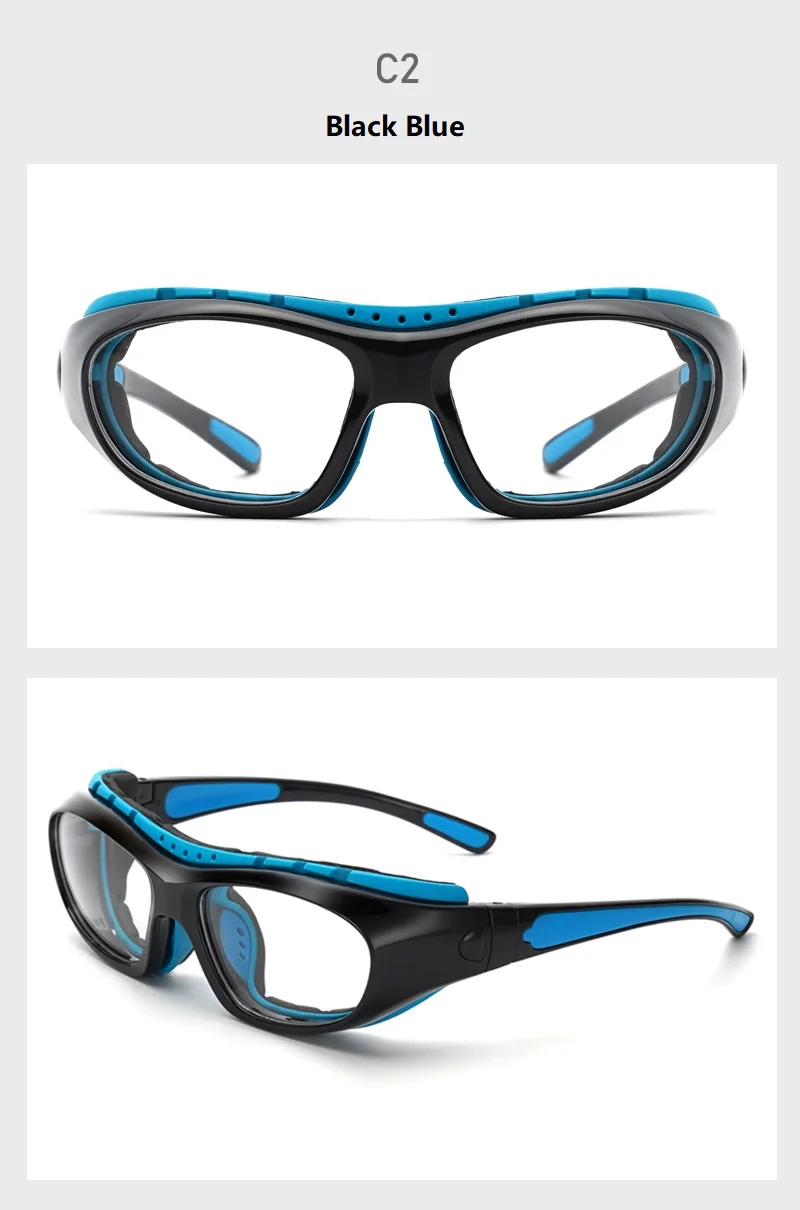 Basketball Eyeglasses Myopia Football Goggle Cycling Bicycle Bike Eyewear Outdoor Sport Glasses Prescription Customizable Lenses