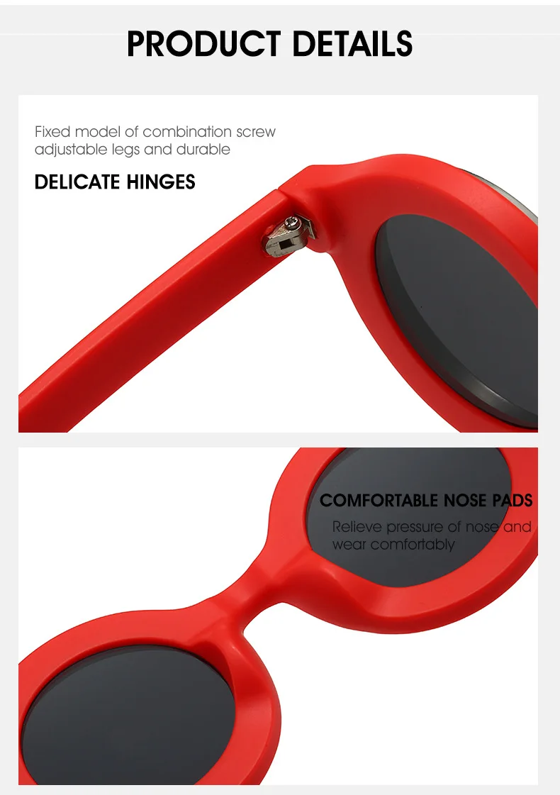 Fashion Vintage Round Sunglasses Women For Men Sun Glasses Punk Shades Luxury Brand Designer Classic Steampunk Shades UV400