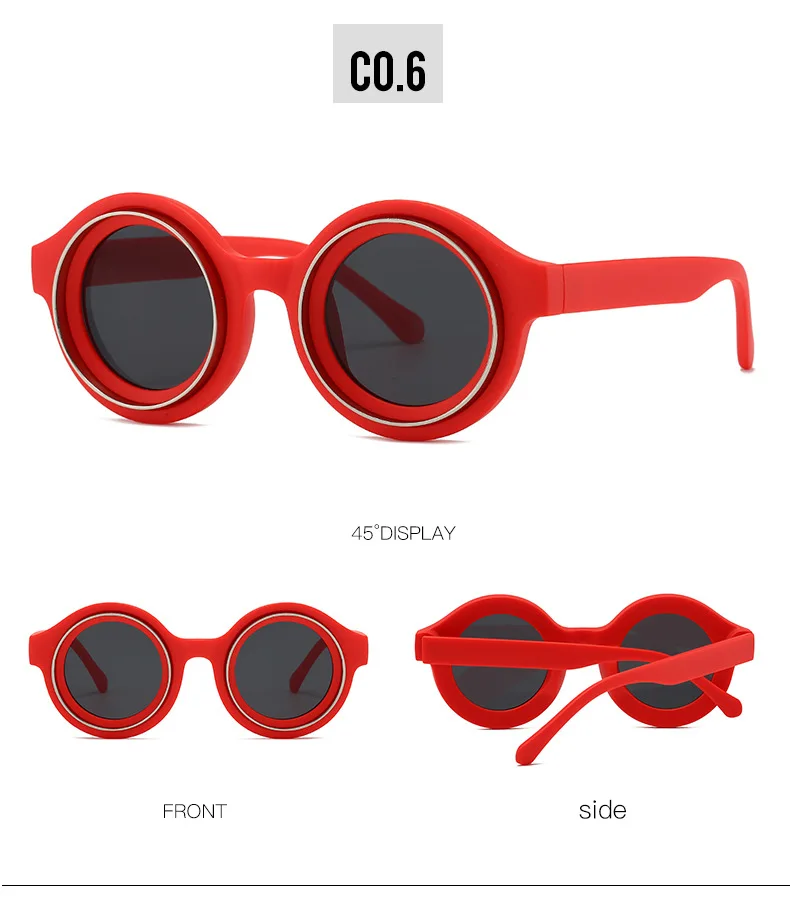 Fashion Vintage Round Sunglasses Women For Men Sun Glasses Punk Shades Luxury Brand Designer Classic Steampunk Shades UV400