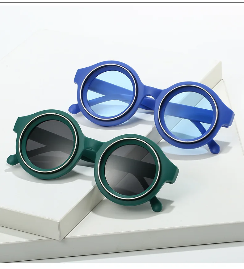Fashion Vintage Round Sunglasses Women For Men Sun Glasses Punk Shades Luxury Brand Designer Classic Steampunk Shades UV400
