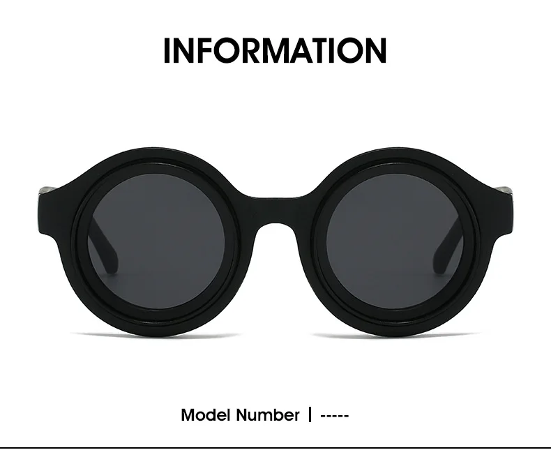 Fashion Vintage Round Sunglasses Women For Men Sun Glasses Punk Shades Luxury Brand Designer Classic Steampunk Shades UV400