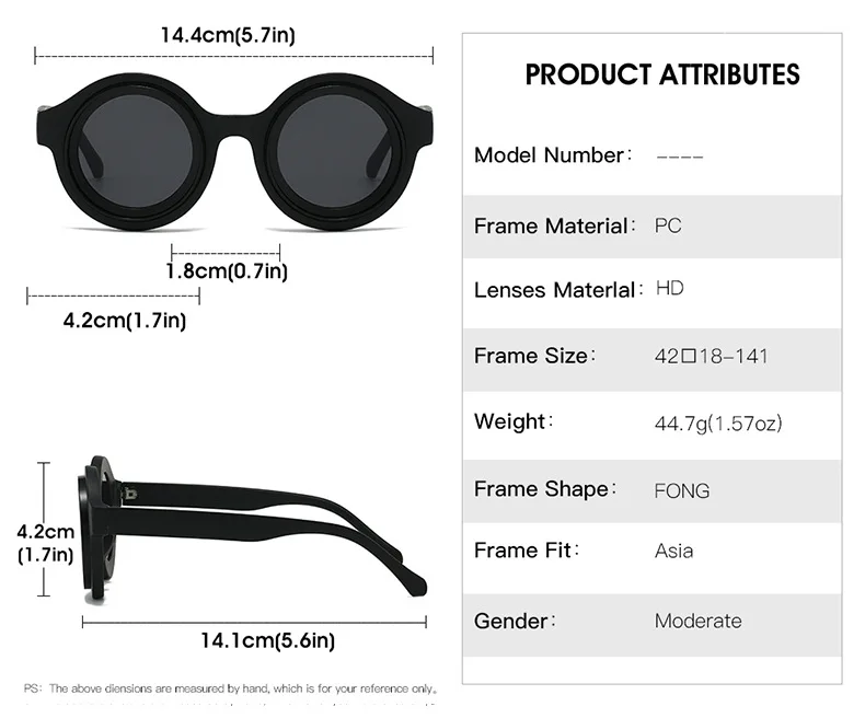 Fashion Vintage Round Sunglasses Women For Men Sun Glasses Punk Shades Luxury Brand Designer Classic Steampunk Shades UV400