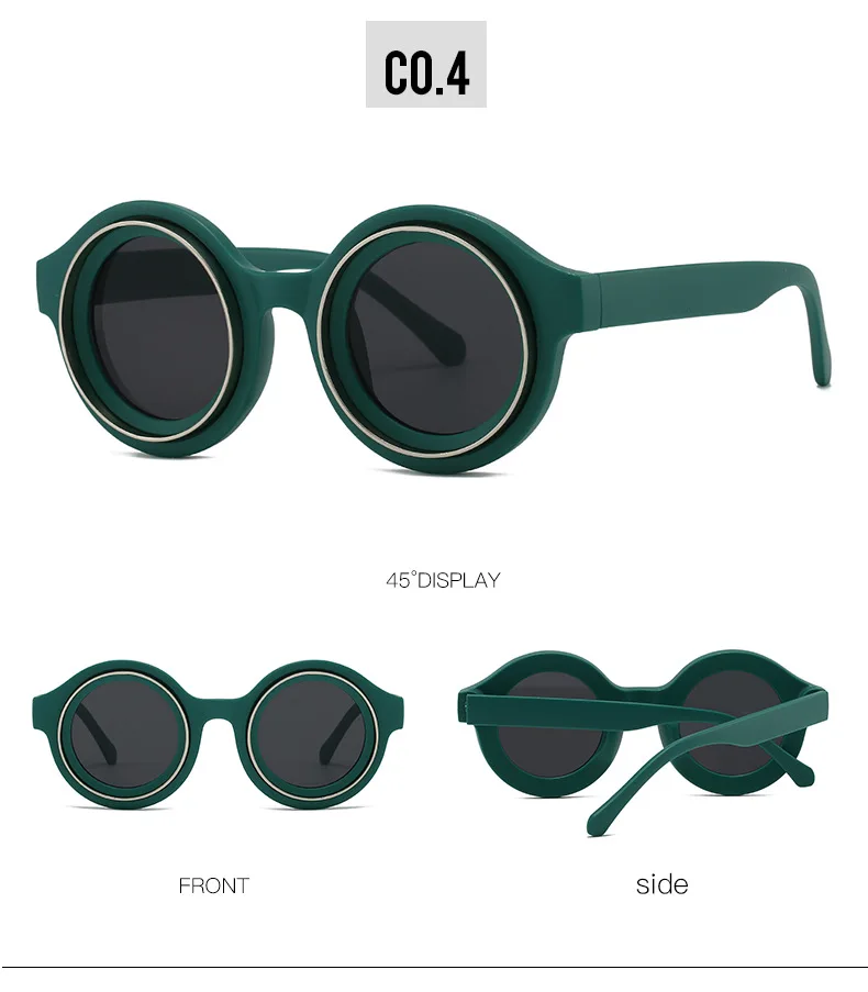 Fashion Vintage Round Sunglasses Women For Men Sun Glasses Punk Shades Luxury Brand Designer Classic Steampunk Shades UV400