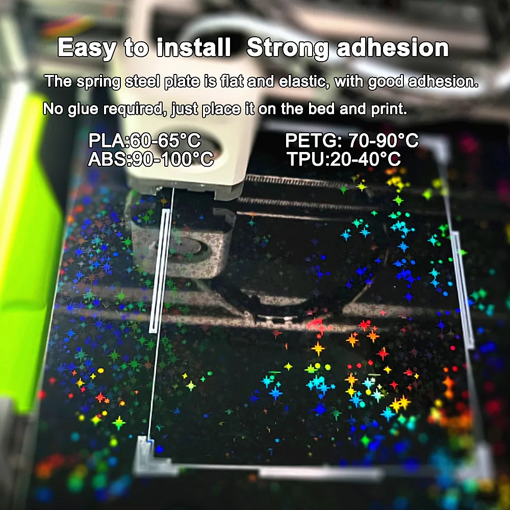 X1C P1P P1S P2S A1 X1 Build Plate for Bambu Lab A1 Smooth PEI Sheet PEO PET for Bambulab A1 P1P 3D Printer Heatbed Build Plate