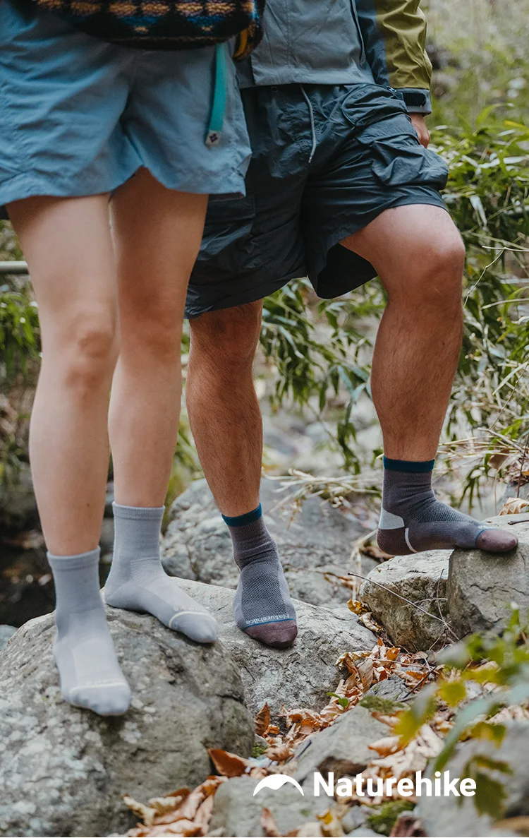 Naturehike Sports Socks Men's Women's Quick-drying Soft Socks Wear-resistant High Elastic Running Hiking Breathable Socks
