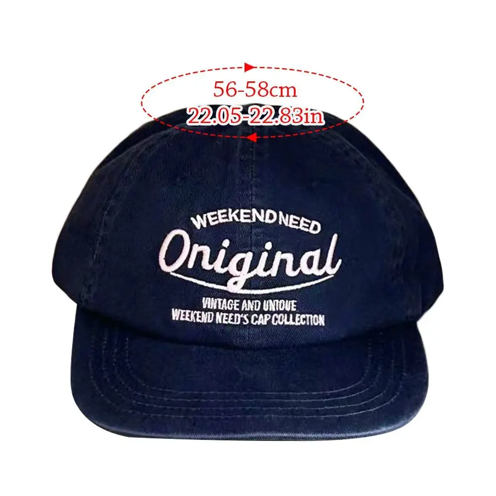 Casual Breathable Baseball Cap Hip Hop Cotton Sun Hat Outdoor Spring Summer Visor Running