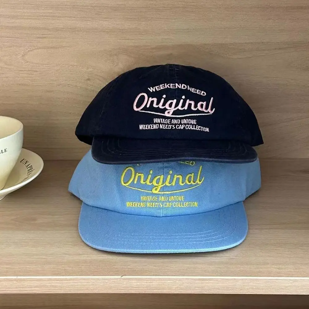 Casual Breathable Baseball Cap Hip Hop Cotton Sun Hat Outdoor Spring Summer Visor Running