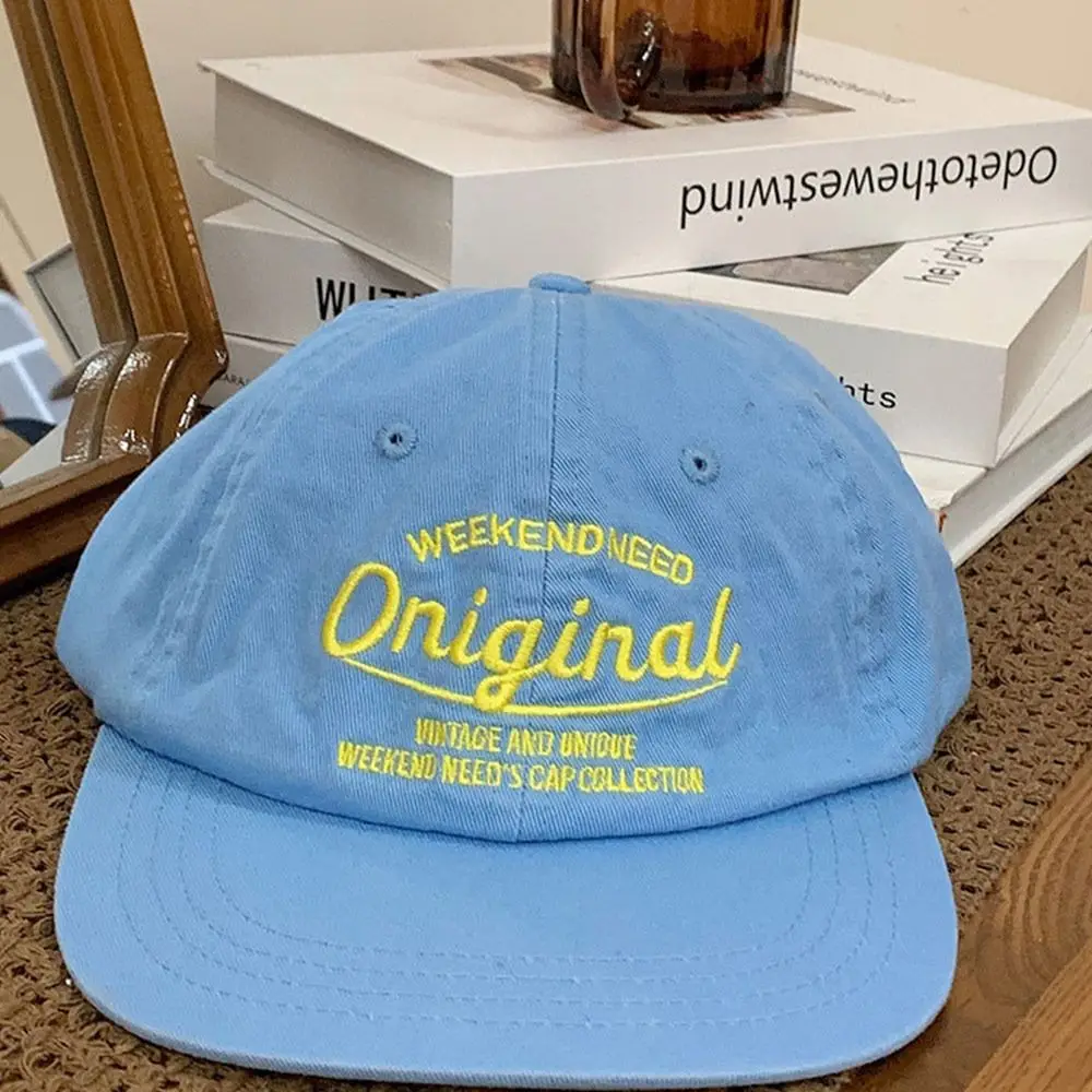 Casual Breathable Baseball Cap Hip Hop Cotton Sun Hat Outdoor Spring Summer Visor Running