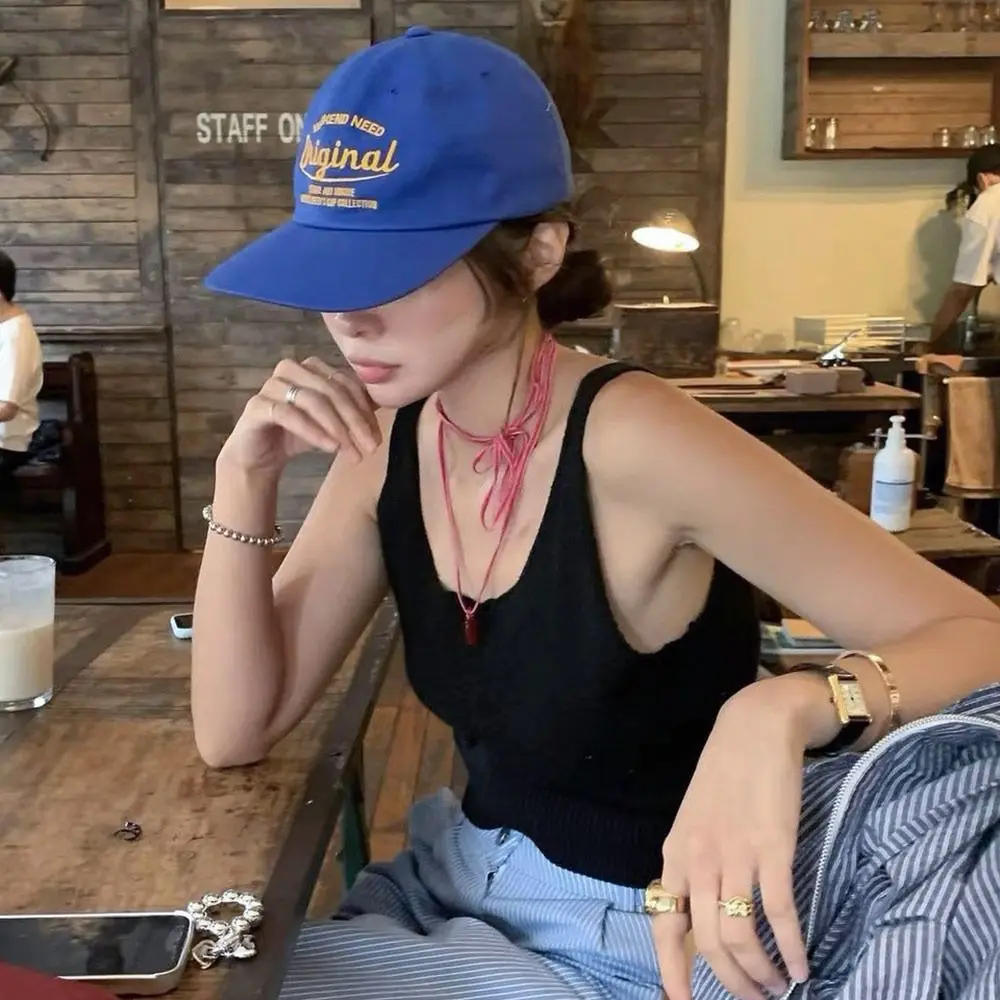 Casual Breathable Baseball Cap Hip Hop Cotton Sun Hat Outdoor Spring Summer Visor Running