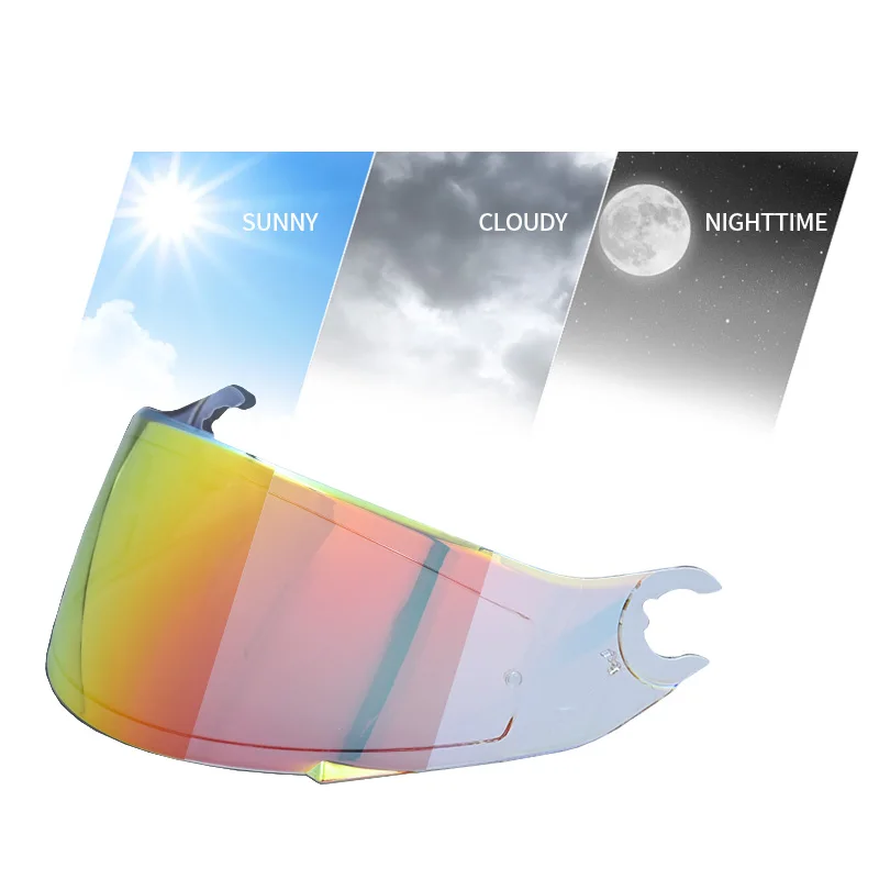 For SHARK Skwal 2 D-Skwal 2 Spartan Carbon Motorcycle Helmet Visor Lens Shield Motosiklet Cascos De Moto Casque Motos Accesorios