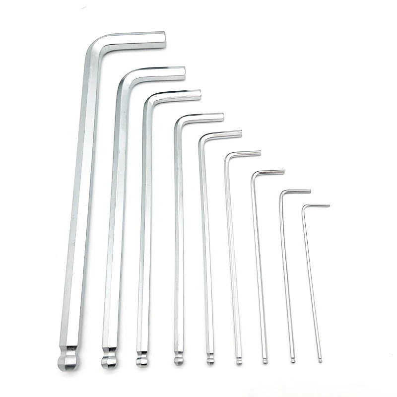 Professional Allen Wrench 1.5mm 2mm 2.5mm 3mm 4mm 5mm 6mm 8mm 10mm Is Available