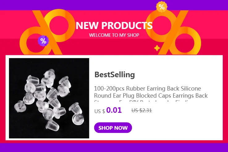 100-200pcs/Lot Rubber Ear Backs Stopper Earnuts Stud Earring Back Supplies For DIY Jewelry Findings Making Accessories Wholesale