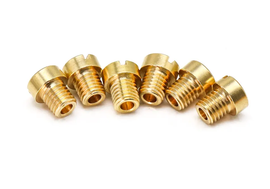 Sclmotos- M5 Thread Carburetor Main Jet AD/DS Racing For Dellorto SHA PHBG NC PHVA Carb Main Injector Nozzle Pilot Jet #30-#135