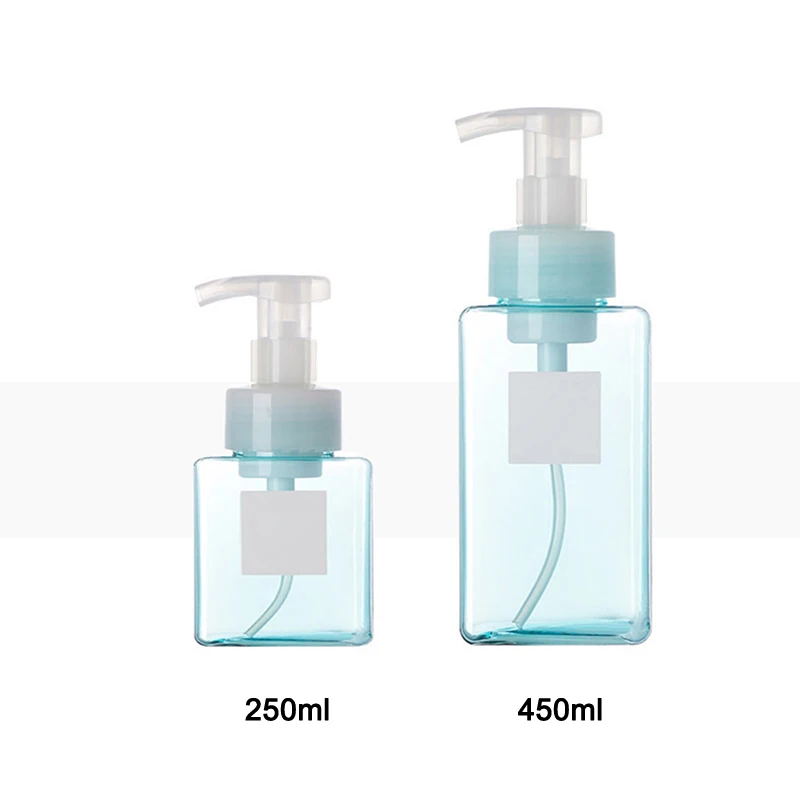 Soap Despenser Portable Foam Pumps Bottle 250/450/650ml Manually Press Soap Foaming Mousses Liquid Dispensers Bathroom Bottling