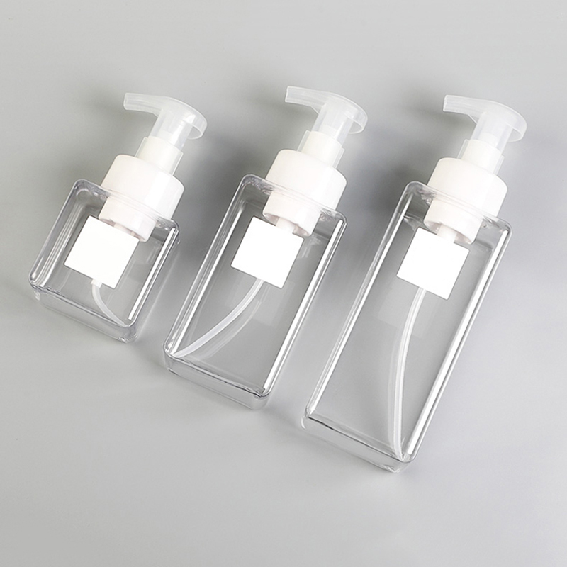 Soap Despenser Portable Foam Pumps Bottle 250/450/650ml Manually Press Soap Foaming Mousses Liquid Dispensers Bathroom Bottling