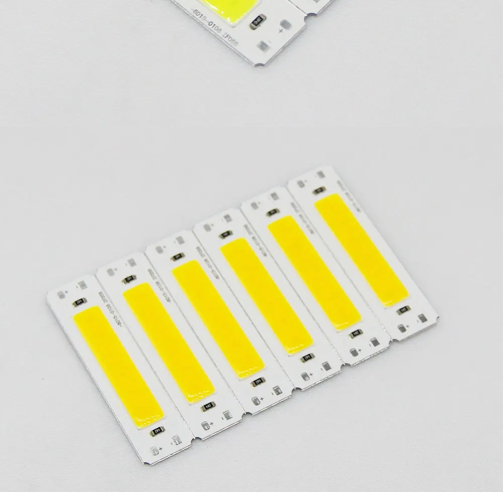 SUMBULBS 5V Input COB LED Bulb Strip Light Source for DIY USB LED Lighting 2W 60*15mm 6cm Bar Lamp Chip Warm Cold White