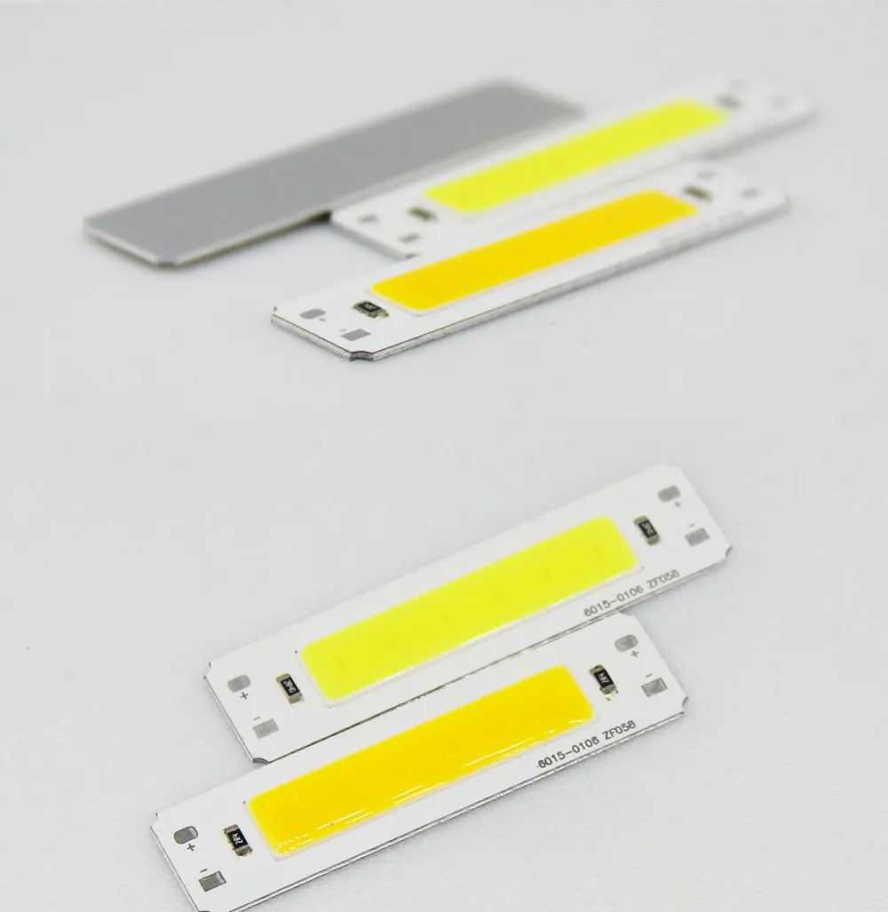 SUMBULBS 5V Input COB LED Bulb Strip Light Source for DIY USB LED Lighting 2W 60*15mm 6cm Bar Lamp Chip Warm Cold White