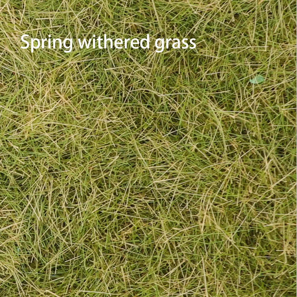 30G/bag 5-8mm Static Grass Tree Powder Flocking Foliage HO OO N Z Scale Railway Train Landscape Military Scene Garden Decoration