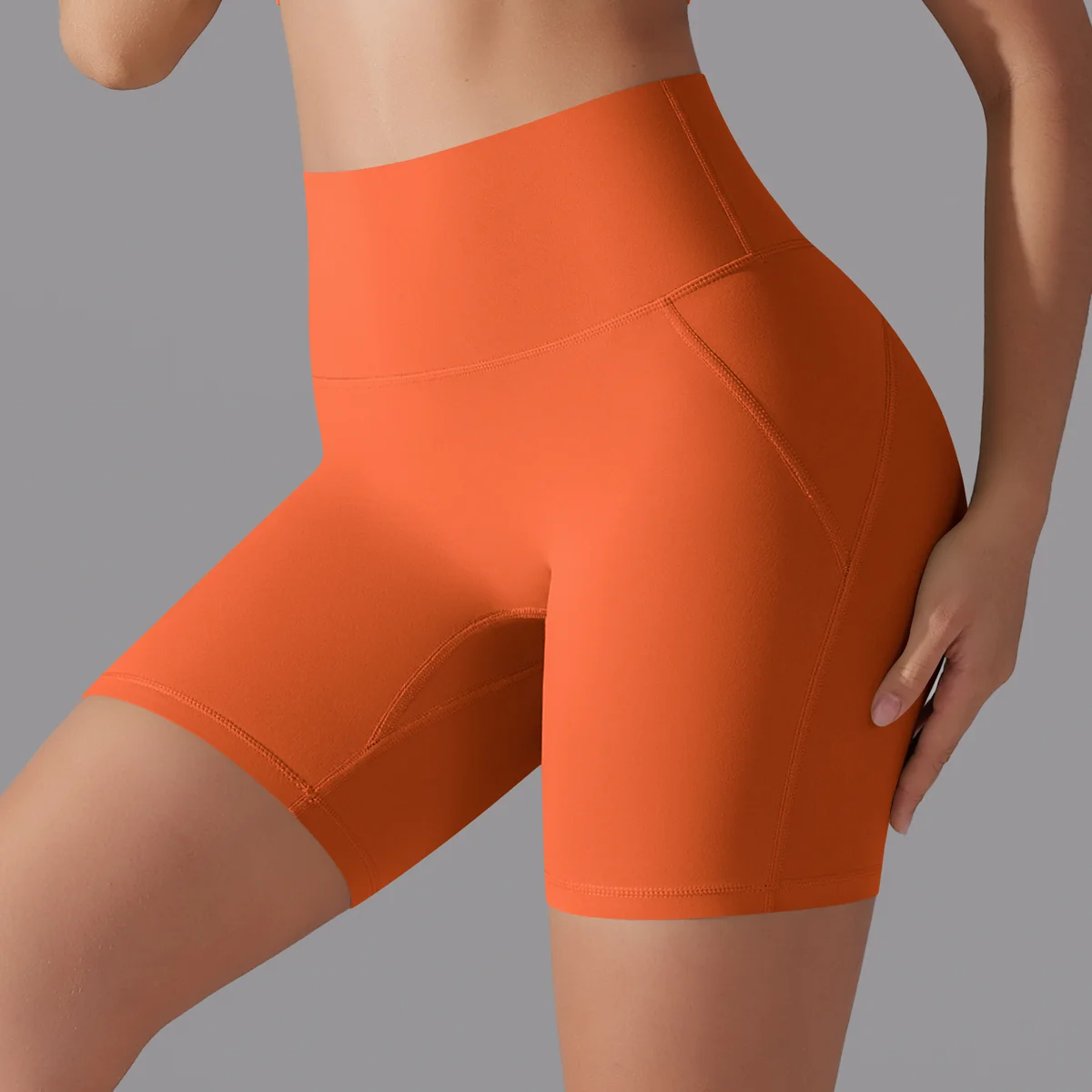 Yoga Shorts Women Fitness Shorts Running Cycling Shorts Breathable Sports Leggings High Waist Summer Workout Gym Shorts