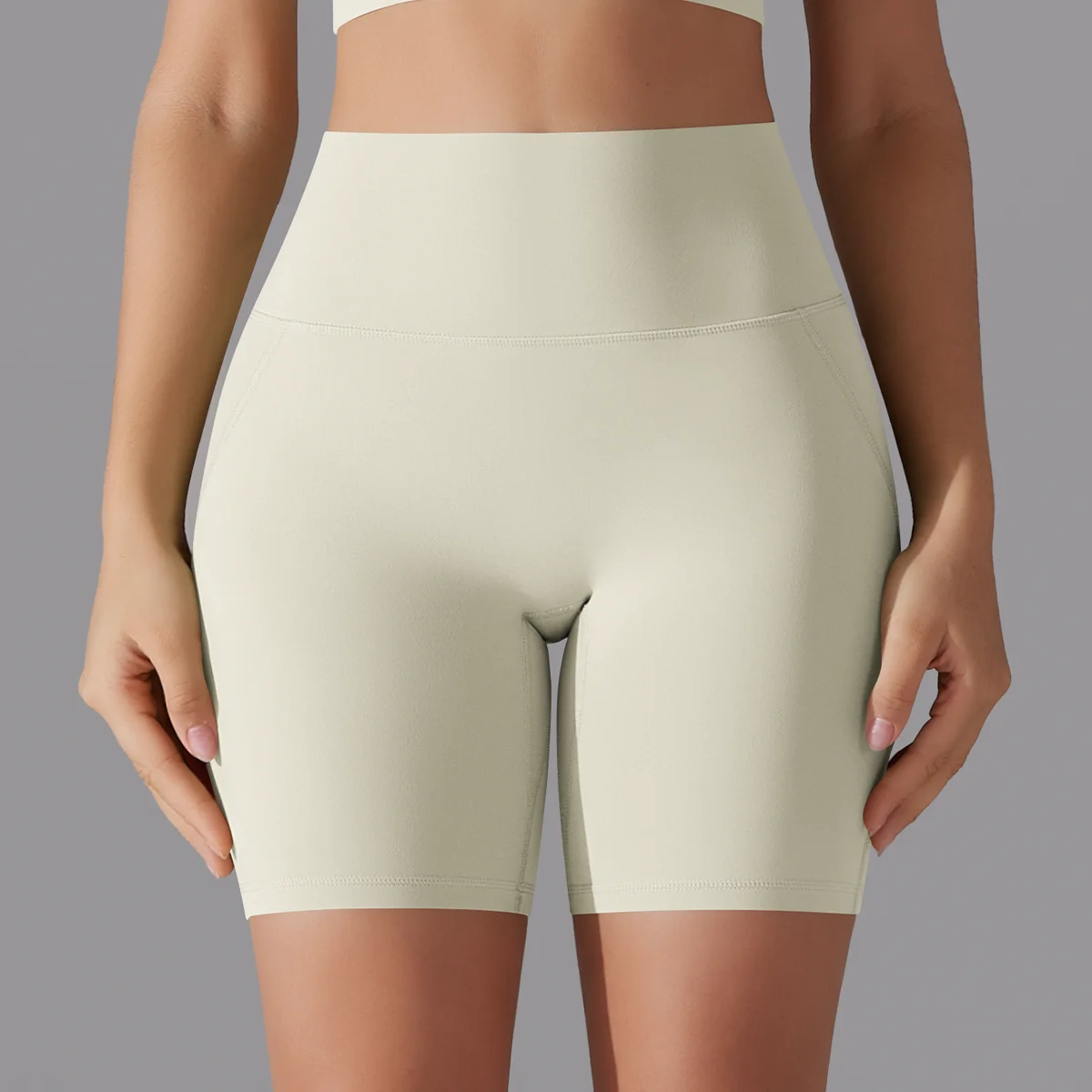 Yoga Shorts Women Fitness Shorts Running Cycling Shorts Breathable Sports Leggings High Waist Summer Workout Gym Shorts