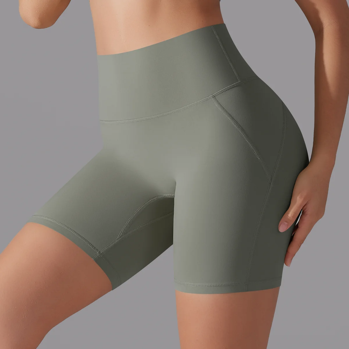 Yoga Shorts Women Fitness Shorts Running Cycling Shorts Breathable Sports Leggings High Waist Summer Workout Gym Shorts