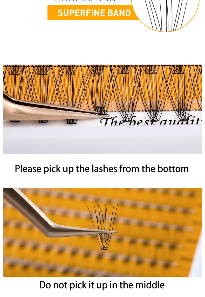 Segmented False Eyelash Extension 240 Clusters DIY 10D/20D Soft Natural Thick Mink Lashes Individual Makeup Grafting Eyelashes