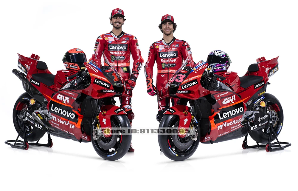 Maisto 1:18 NEW 2024 DucatiLenovo Team Moto GP #1 Francesco Bagnaia Authorized genuine die-casting alloy motorcycle model toys
