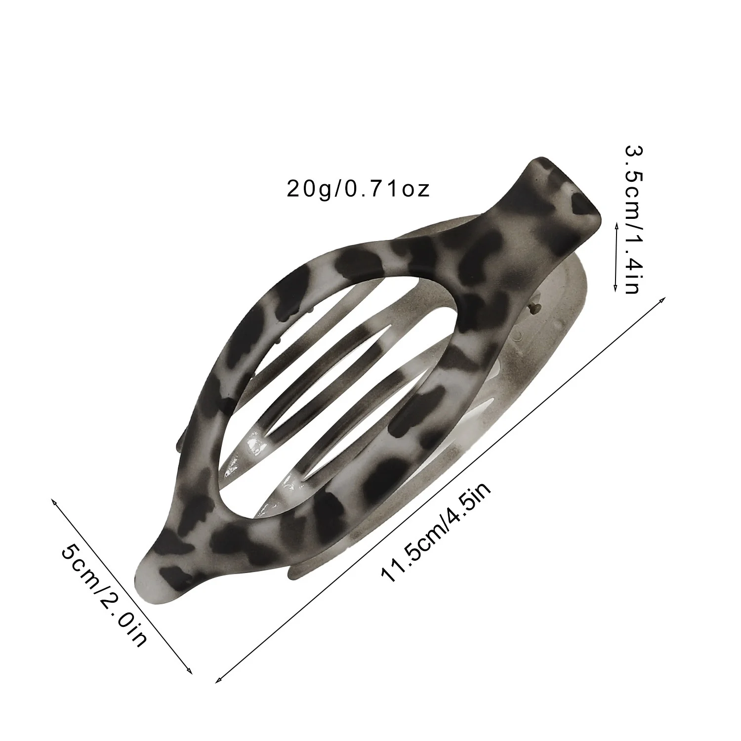 Matte Hair Claw Clip Barrette Duckbill for Women Fashion Crab Acrylic Hairpin Ponytail Hairgrip Girls Hair Accessories Headwear