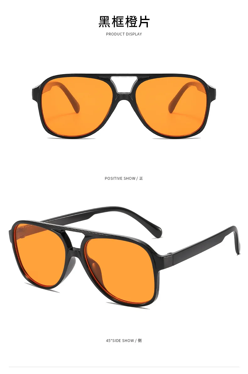 New Pc Frame Round Sunglasses Women Men Vintage Brand Square Sun Glasses for Male Shades Female Eyewear Circular Sunglasses