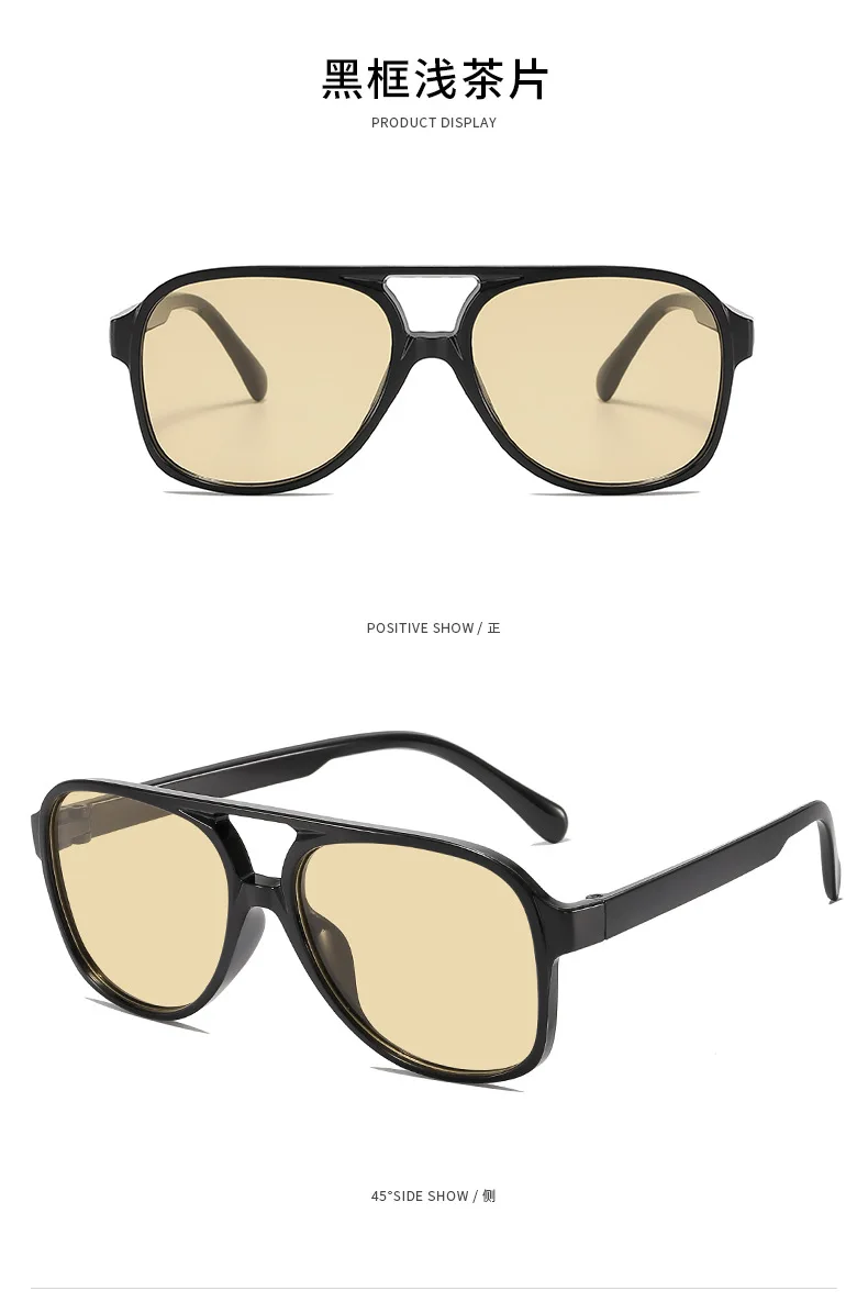 New Pc Frame Round Sunglasses Women Men Vintage Brand Square Sun Glasses for Male Shades Female Eyewear Circular Sunglasses