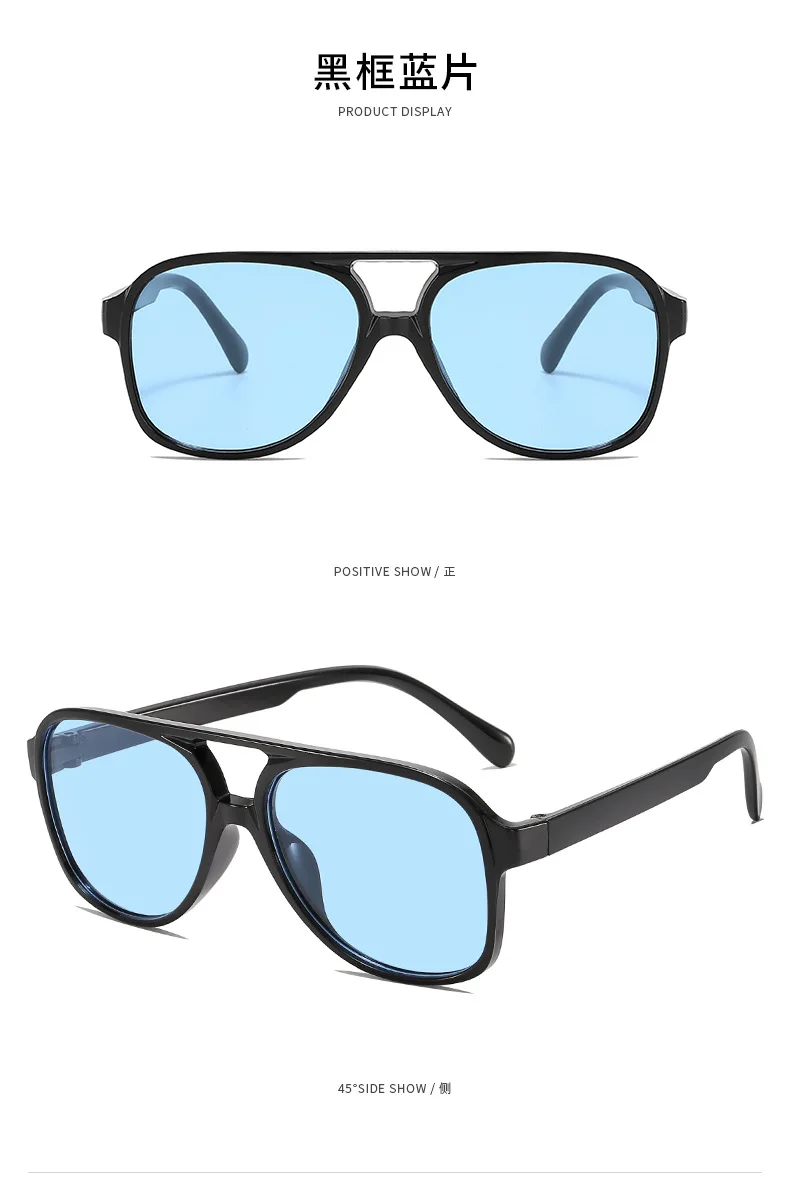 New Pc Frame Round Sunglasses Women Men Vintage Brand Square Sun Glasses for Male Shades Female Eyewear Circular Sunglasses
