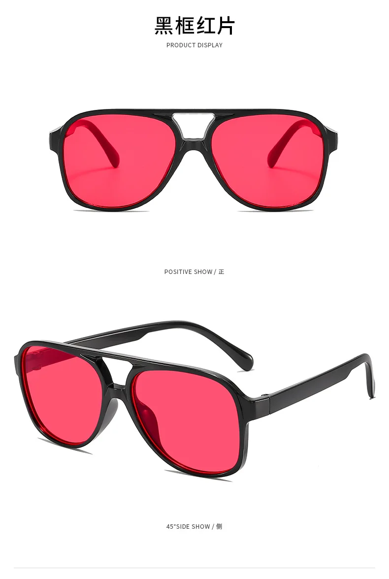 New Pc Frame Round Sunglasses Women Men Vintage Brand Square Sun Glasses for Male Shades Female Eyewear Circular Sunglasses