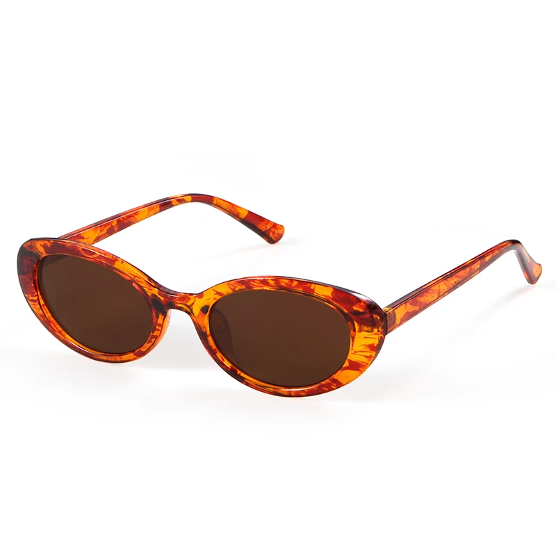 SORVINO Purple Sexy Small Oval Women Men Sunglasses 2024 Fashion Retro Vintage Leopard Colorful Sun Glasses Shade UV400 Eyeglass