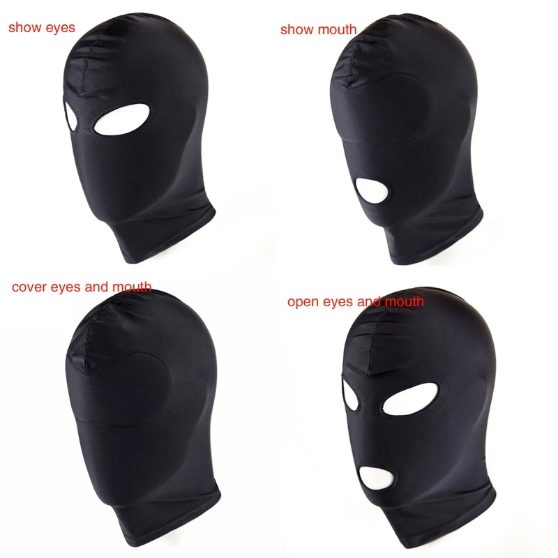 QXND Mask 1/2/3 Hole Full Face Mask Ski Mask Winter Cap Balaclava Motorbike Motorcycle Full Helmet Unisex