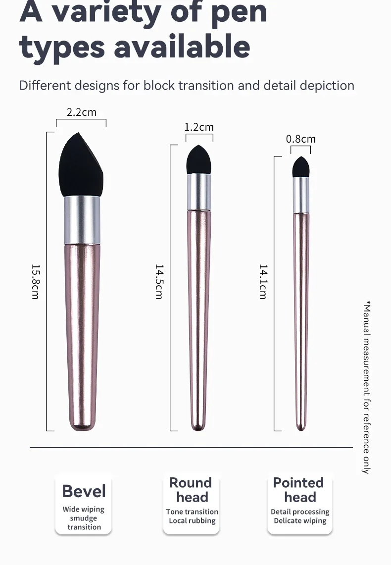 Sketch Pen Brush Artist Blending Pen Washable Rubbing Sponge Wipe Clean Tool Set Reusable Drawing Processing Rendering Eraser