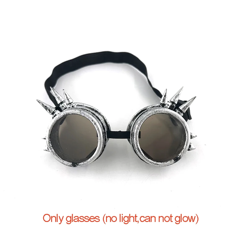 1 pcs Punk Glasses Men Women Costumes Sunglasses Luminous Led Sunglasses Boys Girls Eyewear Halloween Christmas Decor Sunglasses