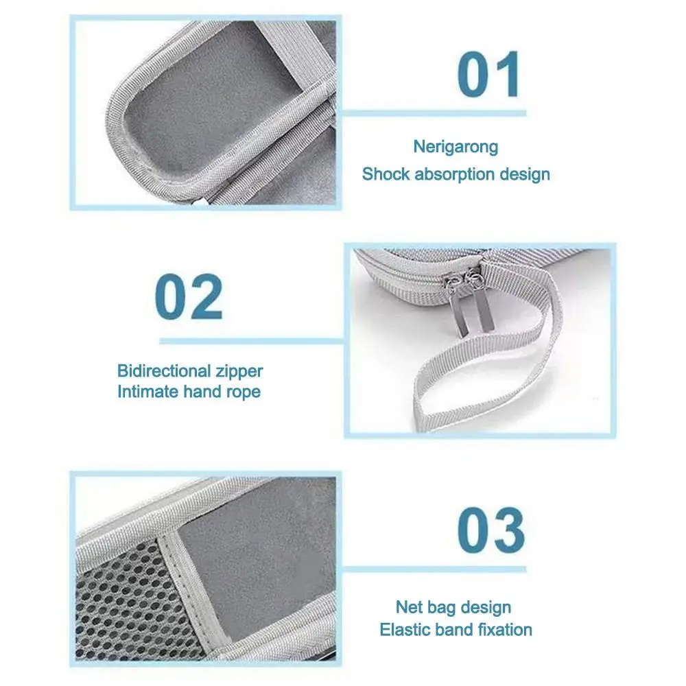 Portable EVA Insulin Cooling Bag Thermal Insulated Waterproof Insulin Cooler Solid Color Medicine Travel Cooler Diabetics