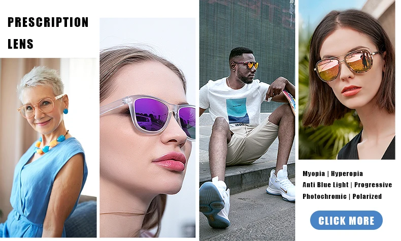 CLLOIO TR90 Women Anti blue Blocking Reading Eyeglass Fashion Oversize Cat Eye Frame Photochromic Prescription Optical Glasse