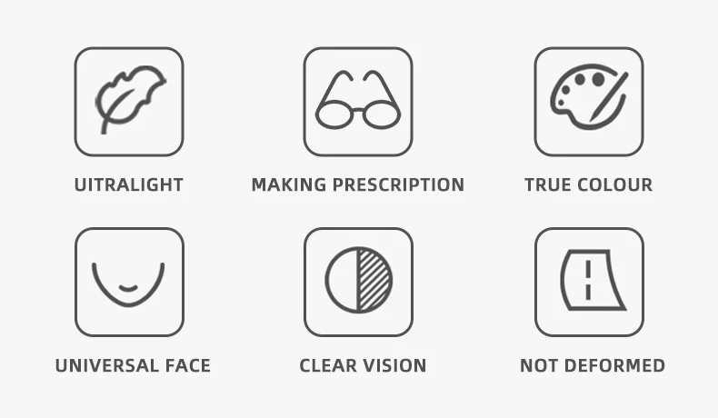 CLLOIO TR90 Women Anti blue Blocking Reading Eyeglass Fashion Oversize Cat Eye Frame Photochromic Prescription Optical Glasse