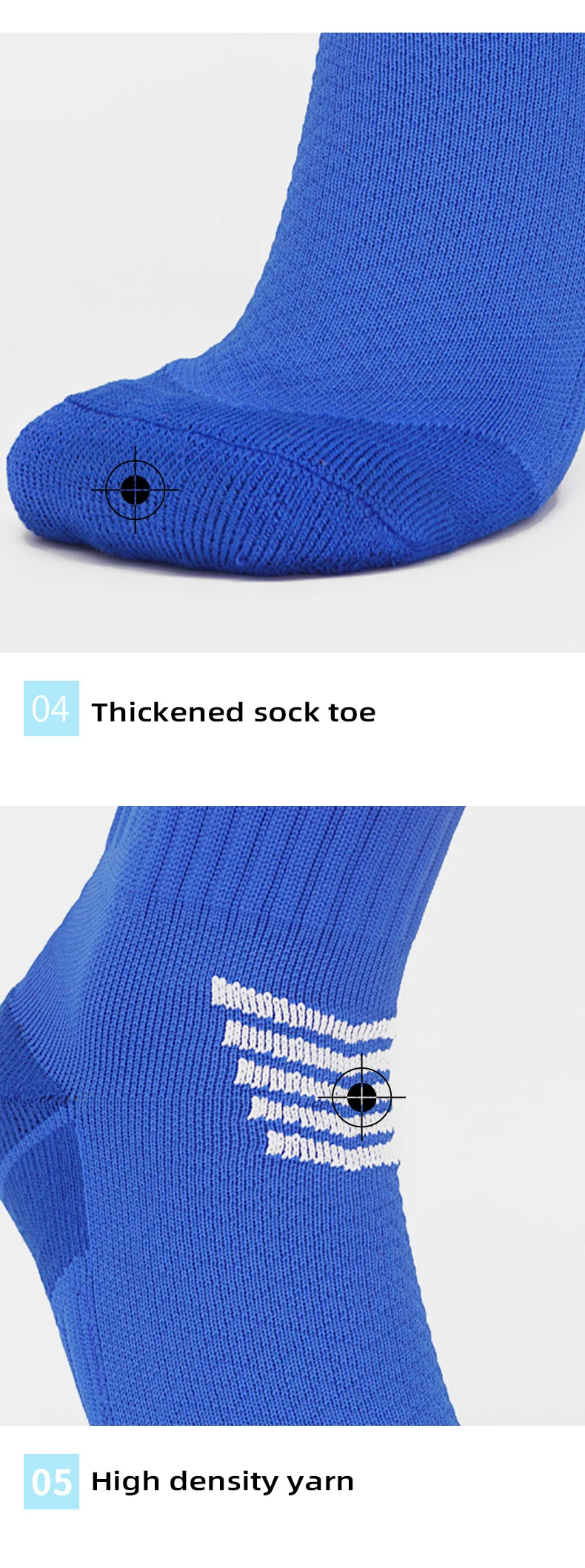 Adult Youth Kids Professional Soccer Socks Football Club Breathable Knee High Training Long Stocking Sports Sock for Boys Girls