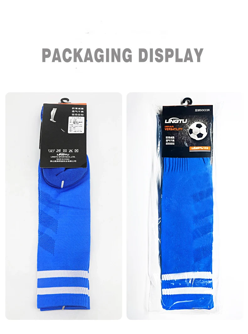 Adult Youth Kids Professional Soccer Socks Football Club Breathable Knee High Training Long Stocking Sports Sock for Boys Girls