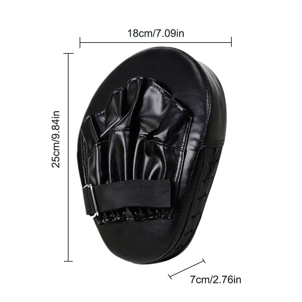 2/1PCS Kick Boxing Gloves Pad Punch Target Bag PU Muay Thai Free Fight Sanda Training Adults Kids Boxing Training Gloves