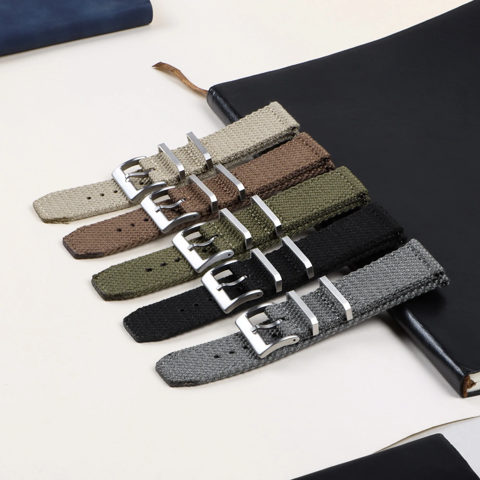 High Quality Nylon Watch Strap 20mm 22mm For Huawei Nylon Canvas WristBand Men Women Soft Sport Waterproof Bracelet Accessories