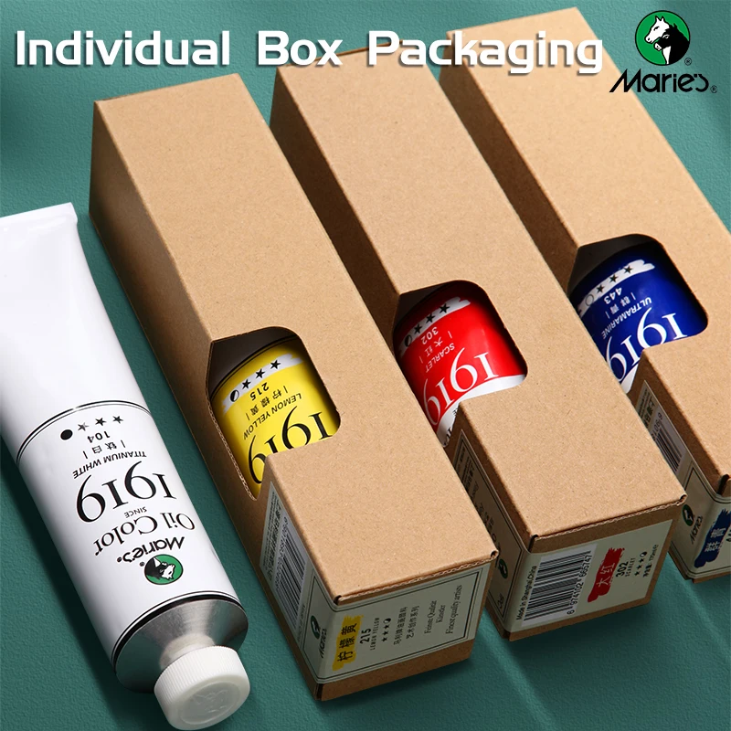 170ml Marie's Oil Paints Premium,Professional All Colors,Oil Pigments for Canvas Painting, Artist Beginner Adult(5.95-oz) Tube