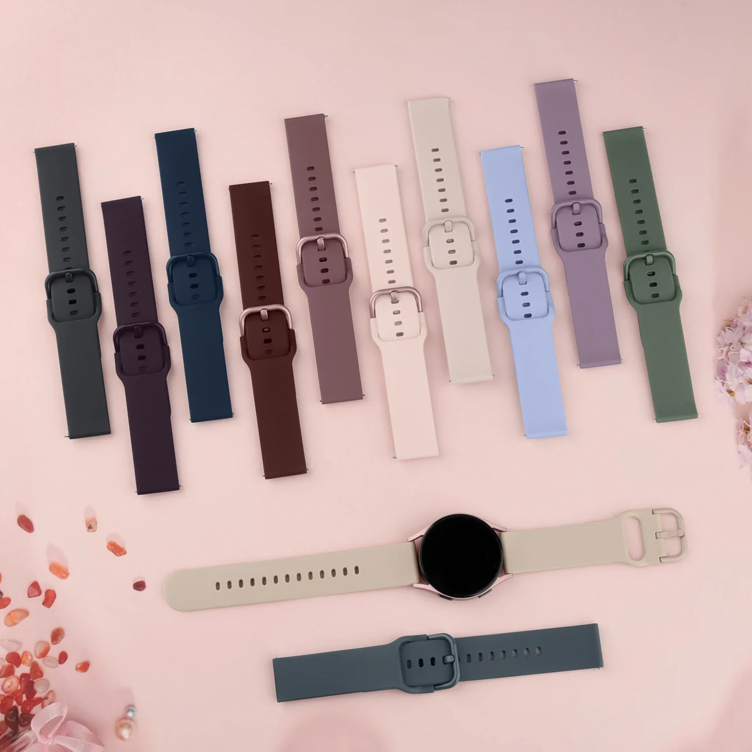 20 22mm Silicone Strap For Huawei Watch 3 4 Pro GT 4 46mm/GT 3/GT Runner/GT 2 Pro/GT 3 Pro Band For Honor watch Magic 2 Bracelet