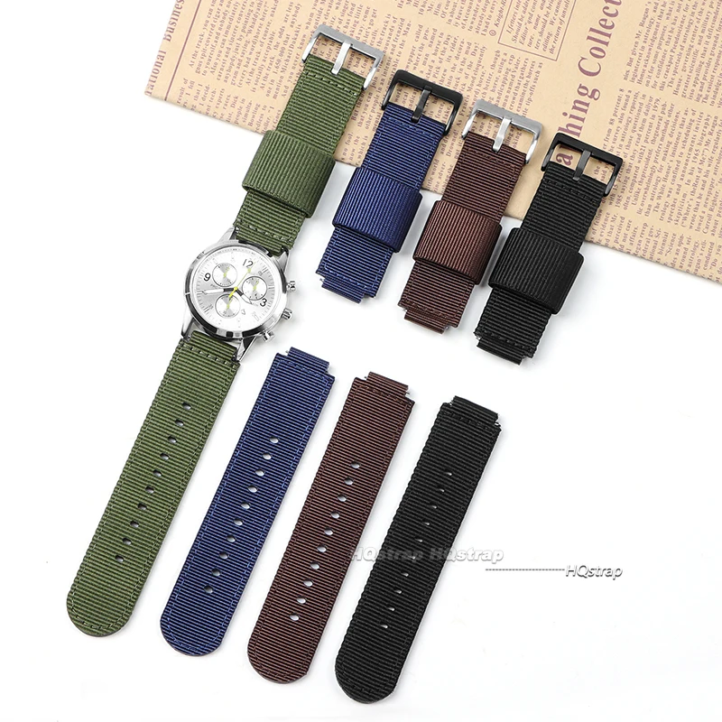 16mm 18mm Nylon Strap for Casio AE-1200 1300 F-108 SGW-300/400/500 W-800H Canvas Watch Band Quick Release Men's Accessories Belt