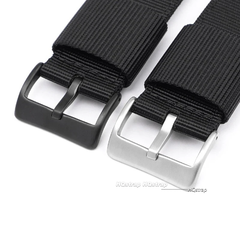 16mm 18mm Nylon Strap for Casio AE-1200 1300 F-108 SGW-300/400/500 W-800H Canvas Watch Band Quick Release Men's Accessories Belt