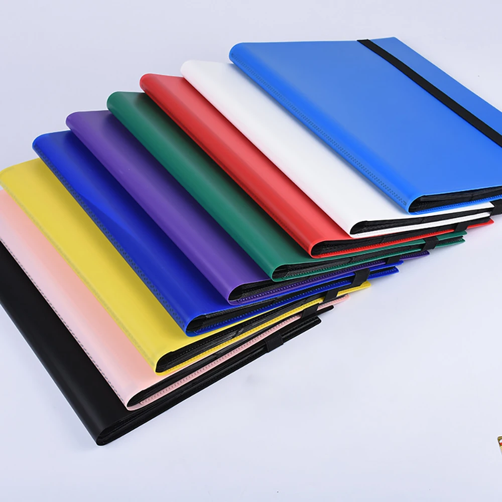 Card Binder 9 Pocket 360 Pockets Trading Card Album for Standard Cards Side Loading Card Collection Folder for PTCG Game Cards